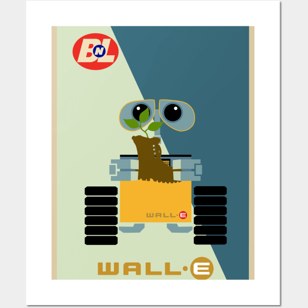 Wall- E Wall Art by abuddie4